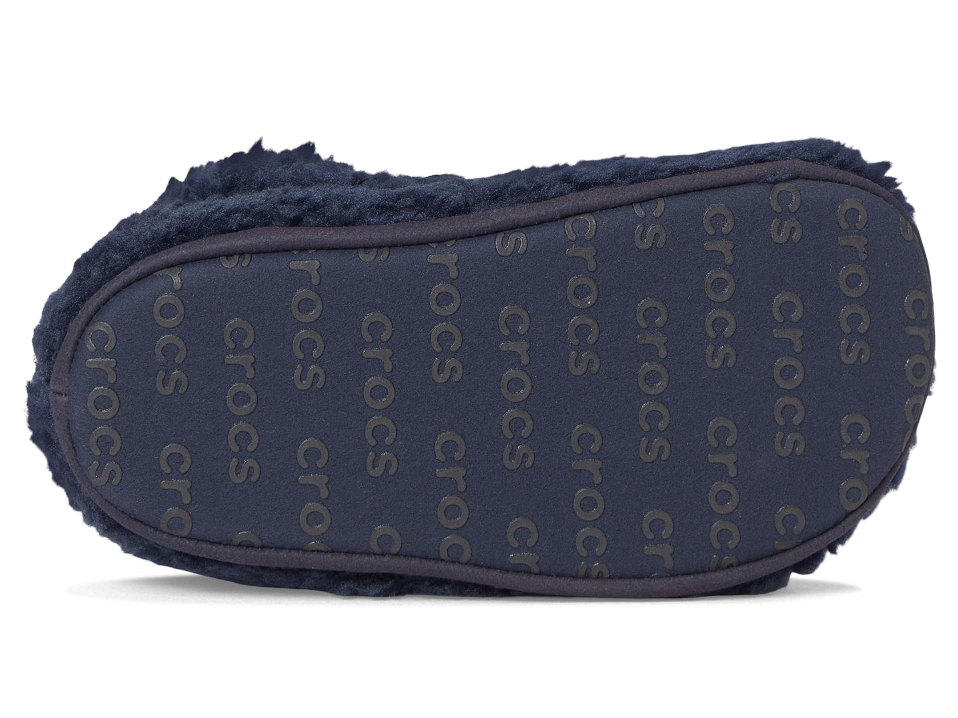 Crocs Classic Cozzzy Hausschuh, Marineblau, Kleinkind, EU 20-21 – Ansicht 4