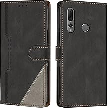 JZASES Cover per Huawei P Smart Z / Y9 Prime 2019, Custodia in PU Pelle, Antiurto Libro Portafoglio Protettiva Cover Compatibile con Huawei P Smart Z / Y9 Prime 2019, Nero