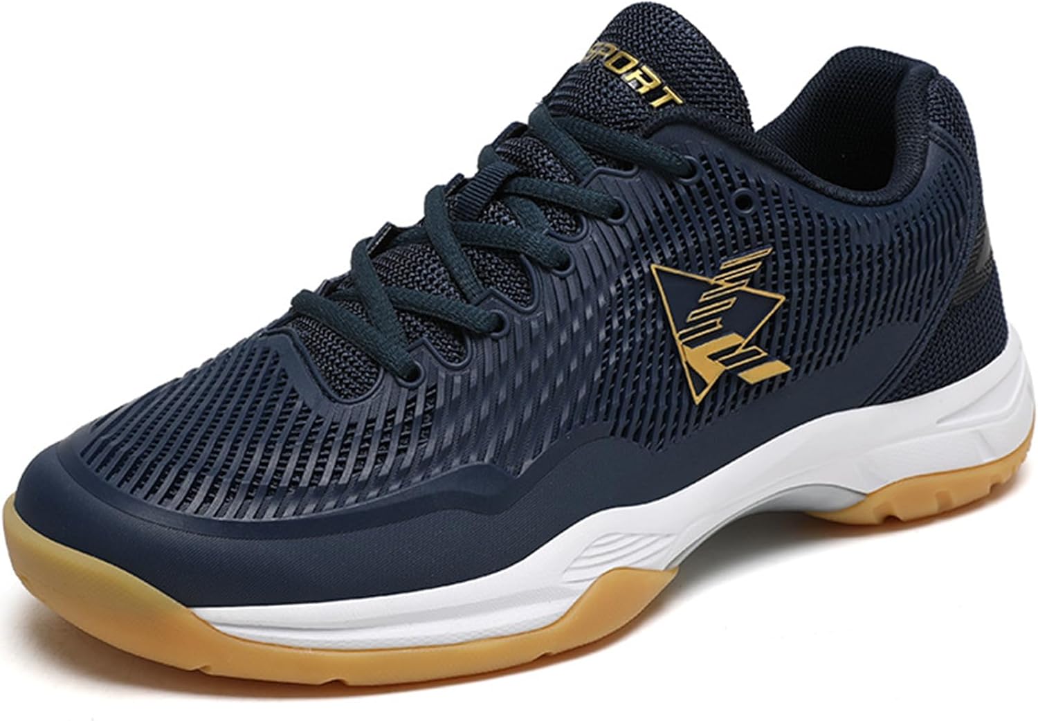 Pickleball Shoes Men Tennis Racquetball Squash Shoes Indoor Outdoor Badminton Sneaker Comfort Lightweight for Court Training Volleyball