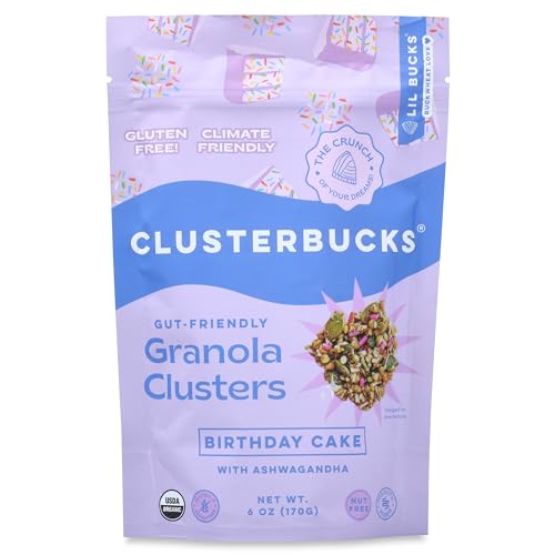 Lil Bucks, Granola Clusterbucks Birthday Cake Organic, 6 Ounce image 5