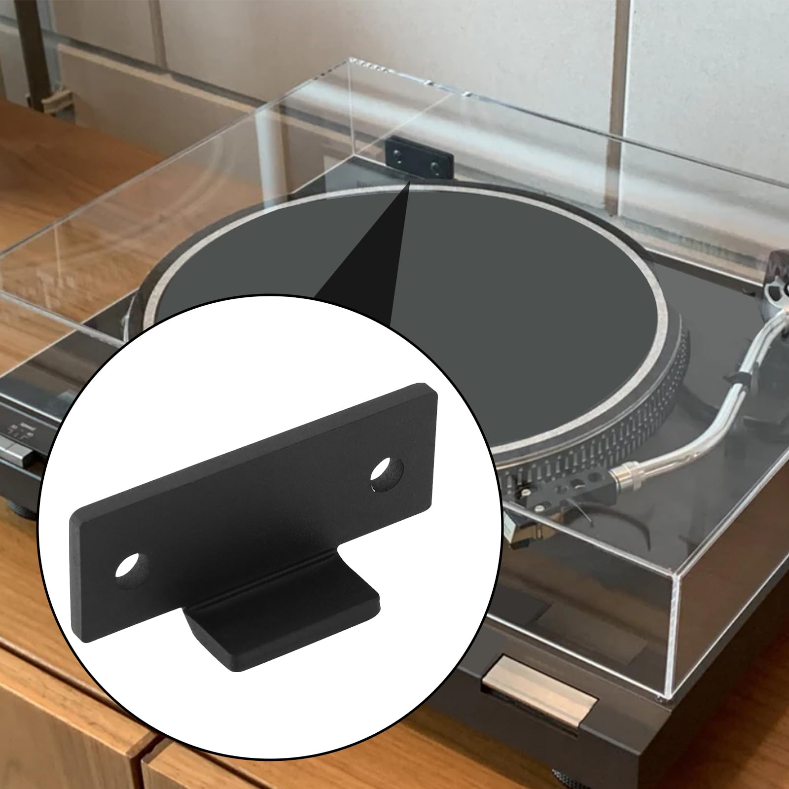 EMSea Kit Di Riparazione Della Cerniera Della Copertura Antipolvere Compatibile Con Technics Giradischi SL-D2 3200 B2 D3 Q3 E Altri Modelli Parti Di Ricambio Di Facile Installazione