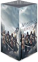 Head Case Designs Officially Licensed Assassin's Creed Game Cover Unity Key Art Vinyl Sticker Gaming Skin Decal Cover Compatible with Xbox Series X Console
