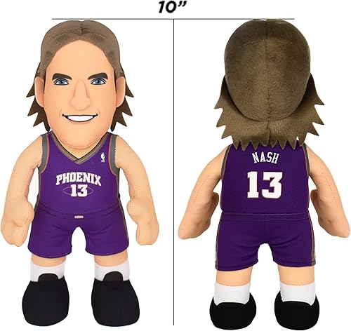 Vista 45 de Bleacher Creatures Figura de peluche Magic Johnson de Los Angeles Lakers de 10 pulgadas, una leyenda para jugar o exhibir Los Angeles Lakers Magic