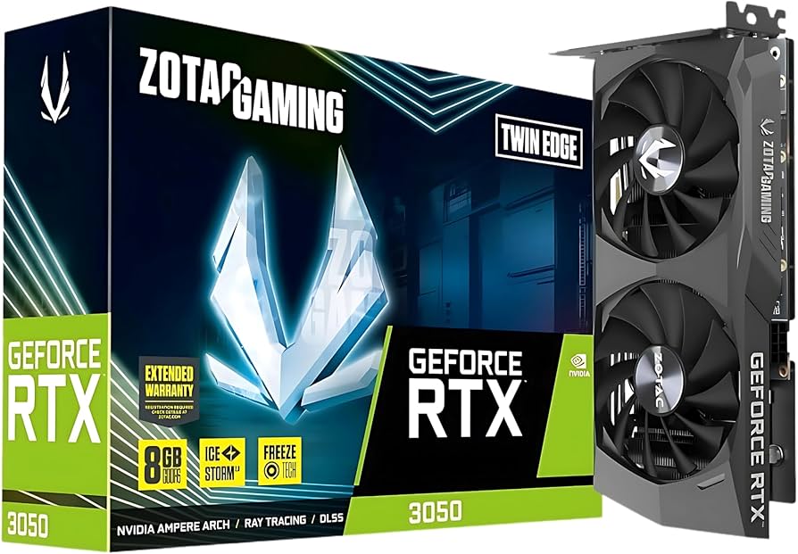 Amazon.com: ZOTAC Gaming GeForce RTX 3050 Eco NVIDIA 8 GB GDDR6