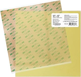 Gizmo Dorks PEI Sheet 12" x 12" (305mm x 305mm) 1mm Thick 3D Printer Build Surface 3M 468MP Adhesive Made in The USA