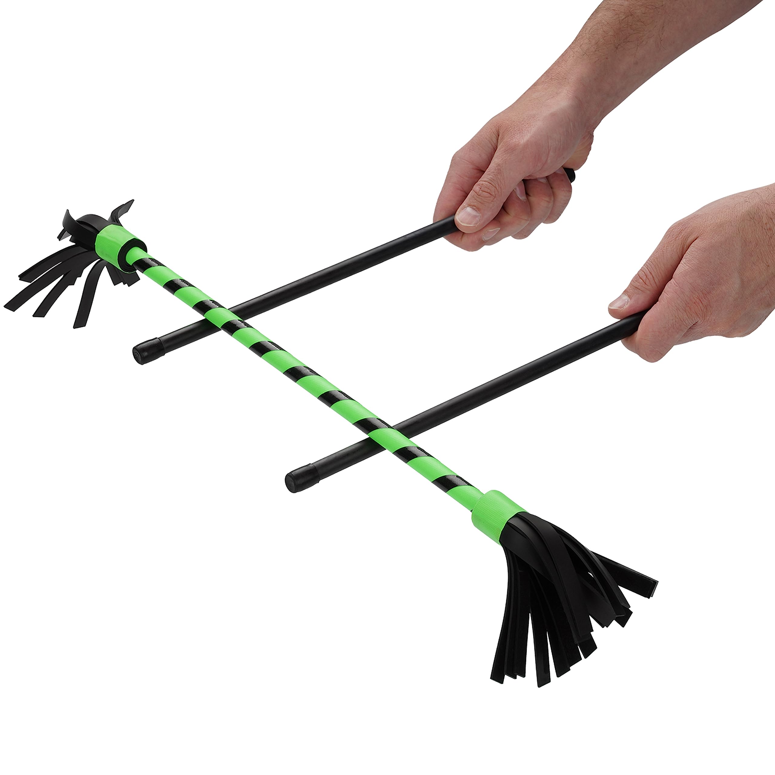 Diabolo Freizeitsport Flowerstick Basic (Vert) Jonglerie Baguettes Débutants