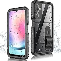 Vista 1 de Funda impermeable para Samsung Galaxy A24 4G, con protector de pantalla integrado, a prueba de polvo, a prueba de golpes, resistente, con soporte