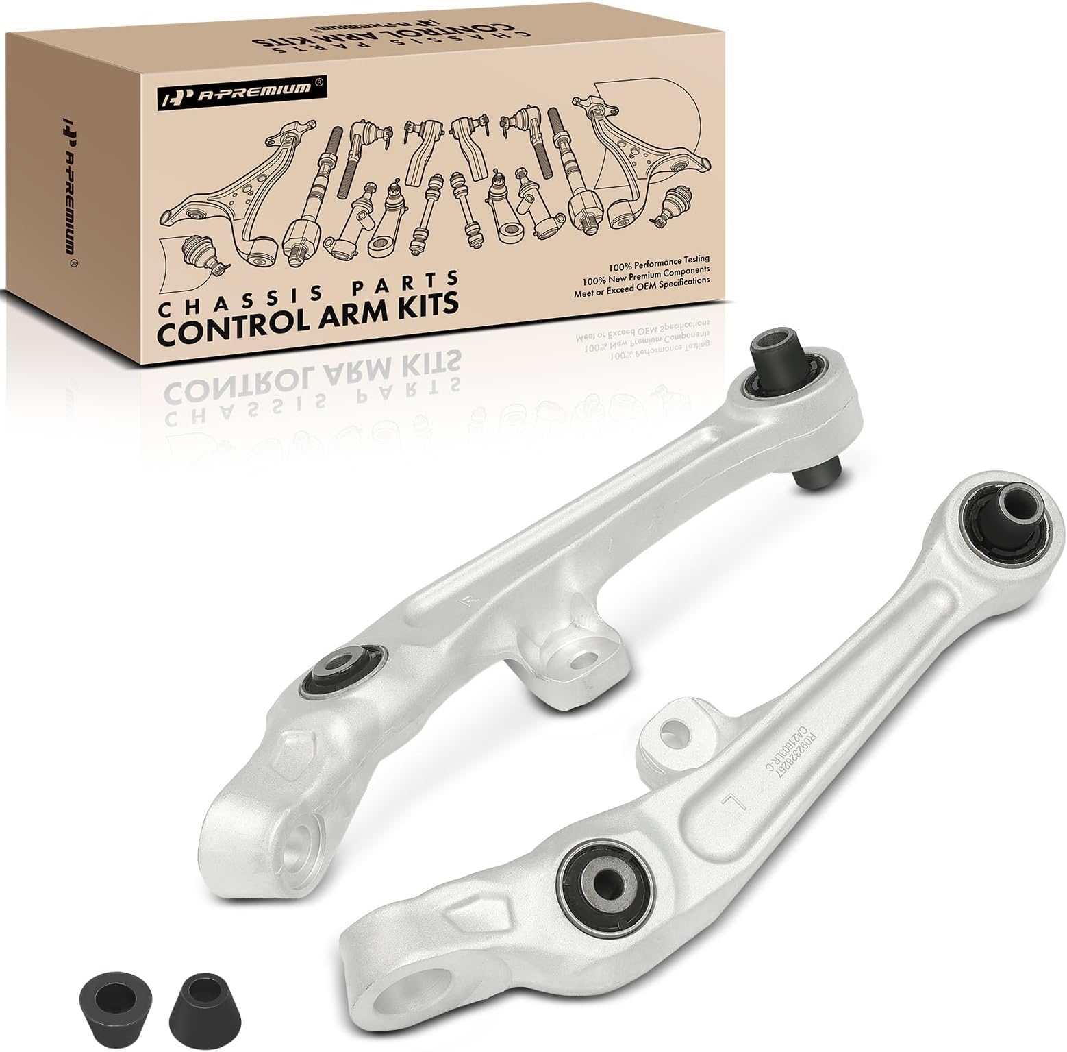 8pc Front Control Arms, Tie Rods, Sway Bars Para El Salvador
