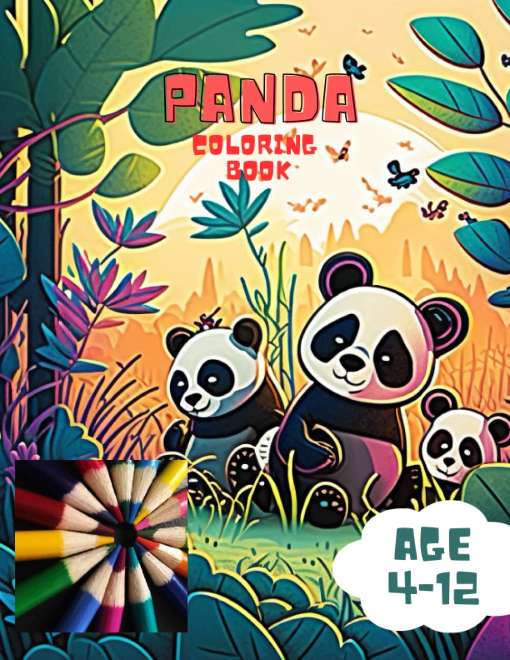 Panda Coloring Book (Colorful Adventures: Journey into Imagination)