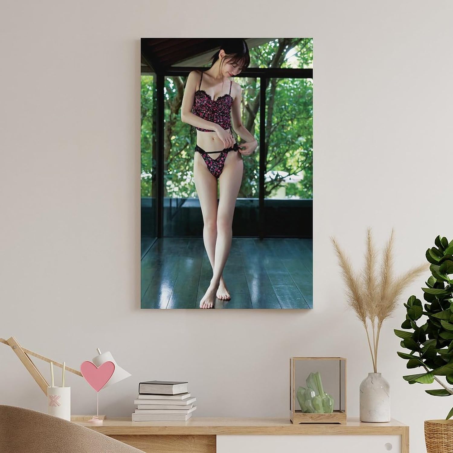 AKB48柏木由紀ポスター (117) ポスター 装飾 絵 キャンバス 壁アート リビングルーム 寝室 印刷 アートパネル16x24