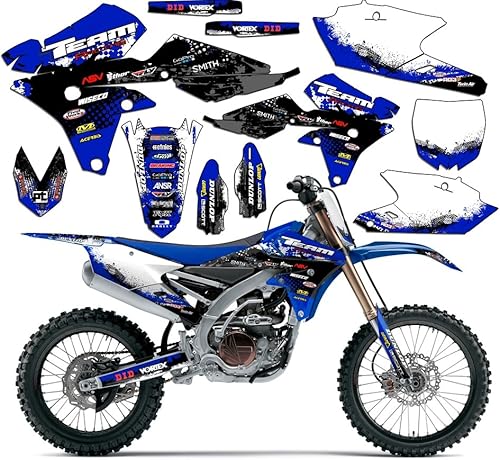 Team Racing - Kit de gráficos compatible con Yamaha 2002-2014 YZ 85, Scatter