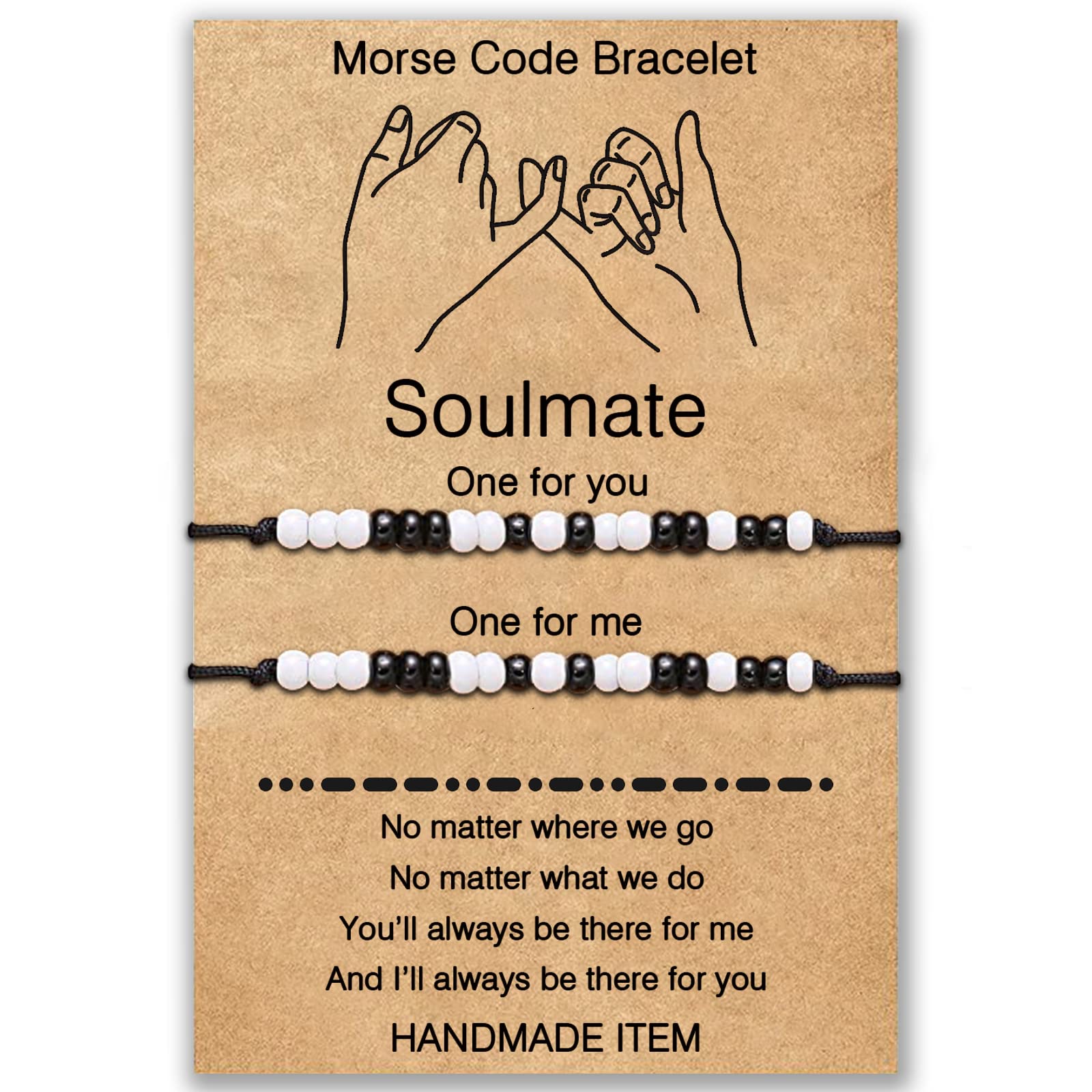 Desimtion Couples Bracelets I Love You Morse Code Matching Bracelets for  Couples Gifts for Him and Her, Long Distance Relationship Gifts for  Boyfriend
