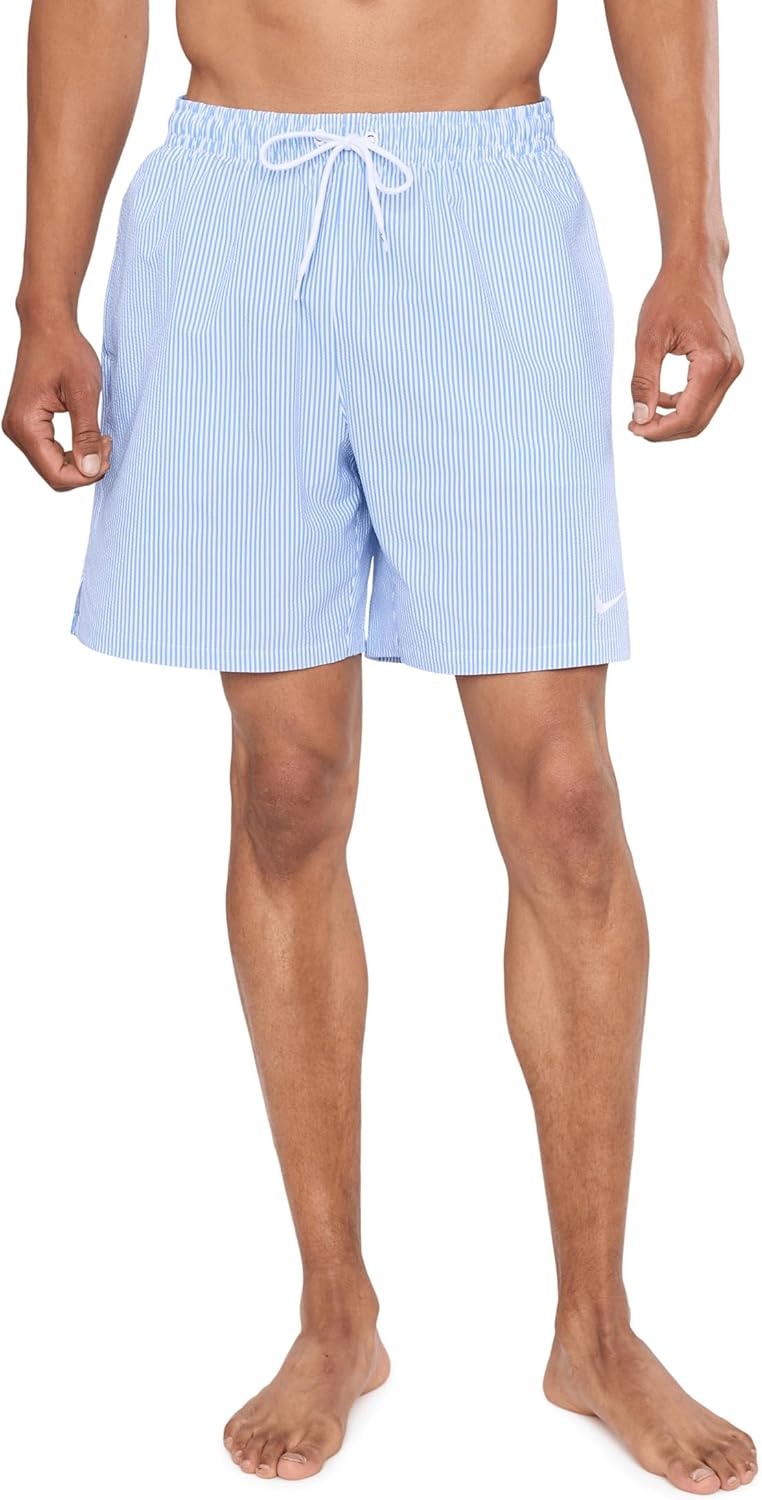 Nike Men's Breaker Ripple Texture 7" Brief Lined Volley