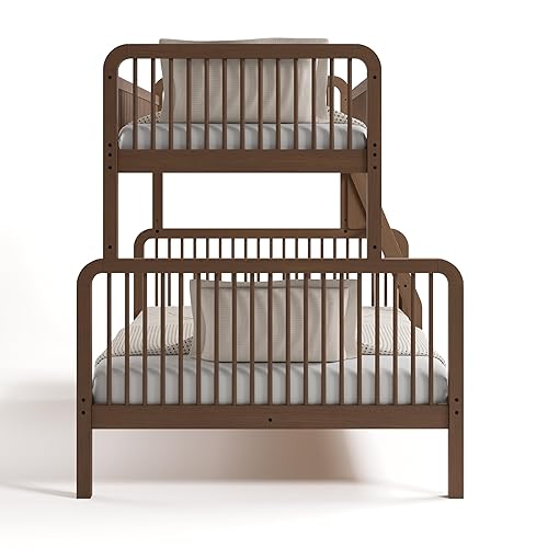 Vista 82 de Storkcraft Pasadena - Cama infantil (negro) – Certificado GREENGUARD Gold, se adapta a colchones estándar de cuna y niños pequeños, barandillas