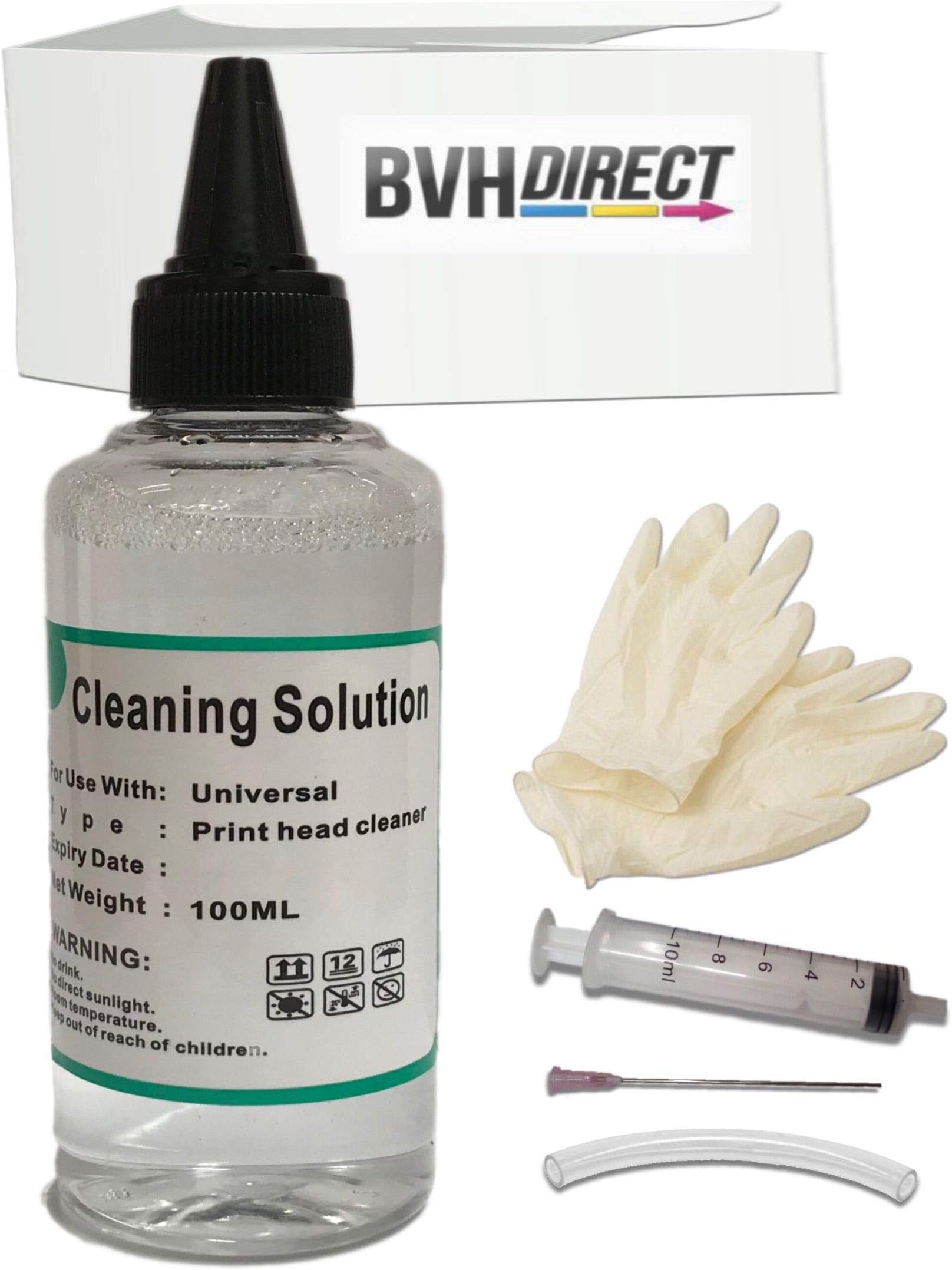 Unblock Print Head Nozzles for Inkjet Printers. Epson, Brother, HP, Kodak and LexMark Cleaning Kit