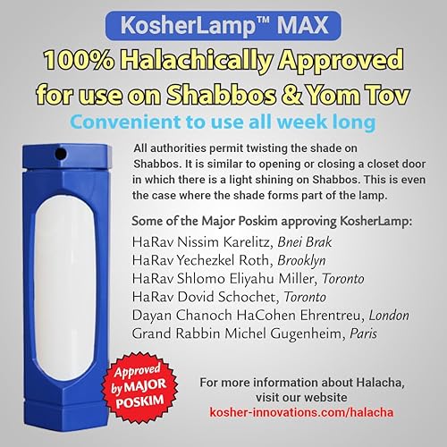 Vista 38 de lámpara Kosher MAX, negro, kosher lamp max blk, 15.00watts