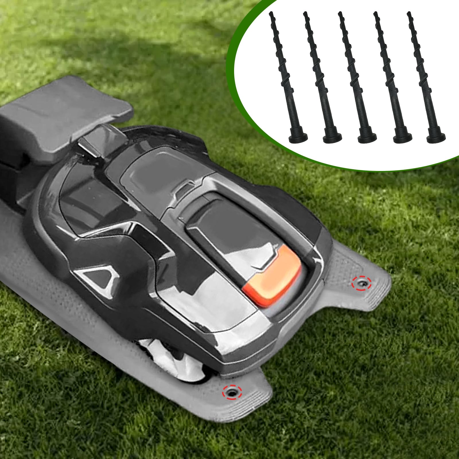 SIGANDG Lot De 10 Vis De Station De Charge Pour Tondeuse Husqvarna Automower 105 305 308