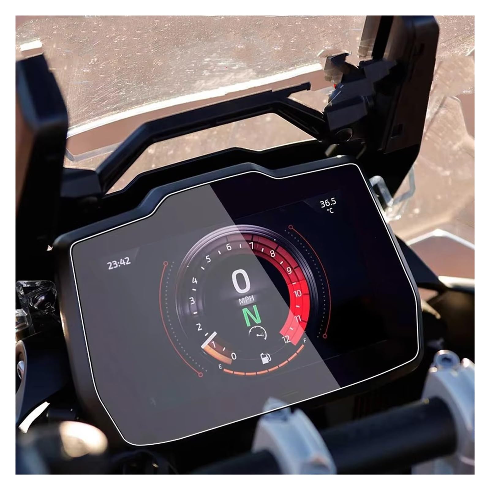 Cruscotto Pellicola Protettiva Per Tiger 1200 Per GT Per PRO 2022 2023 2024 Moto Cruscotto Pellicola Protettiva PPF Anti Scratch Glare Cluster(2 SETS)