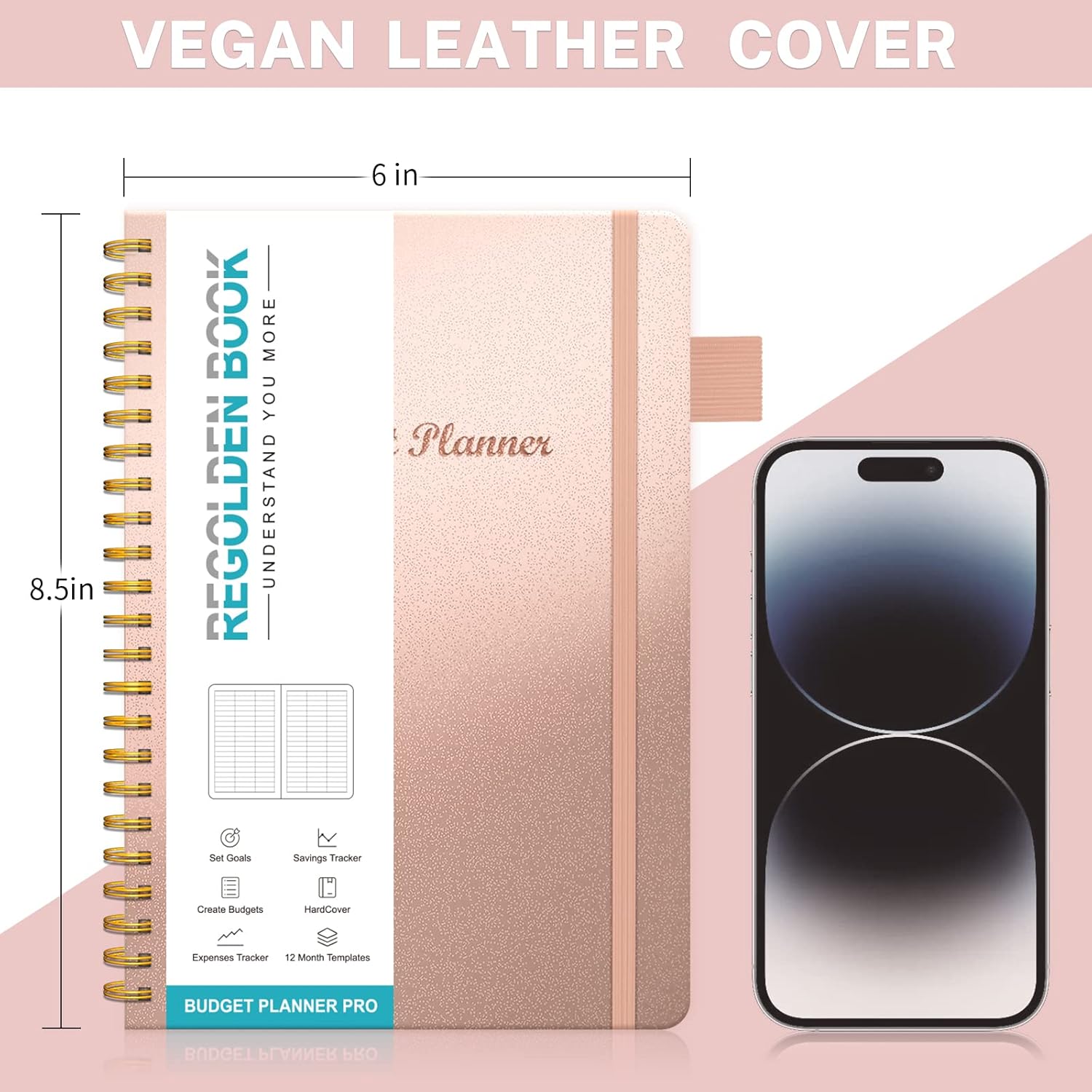 Planificador De Presupuesto, Organizador De Finanzas Ensual Con