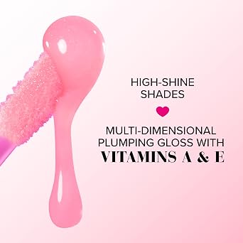 Too Faced Lip Injection Lip Gloss Cooling Instant Lip Plumper | Creates Visible Volume, Hydration & Shine | In High-Shine Gloss & Shimmer Shades