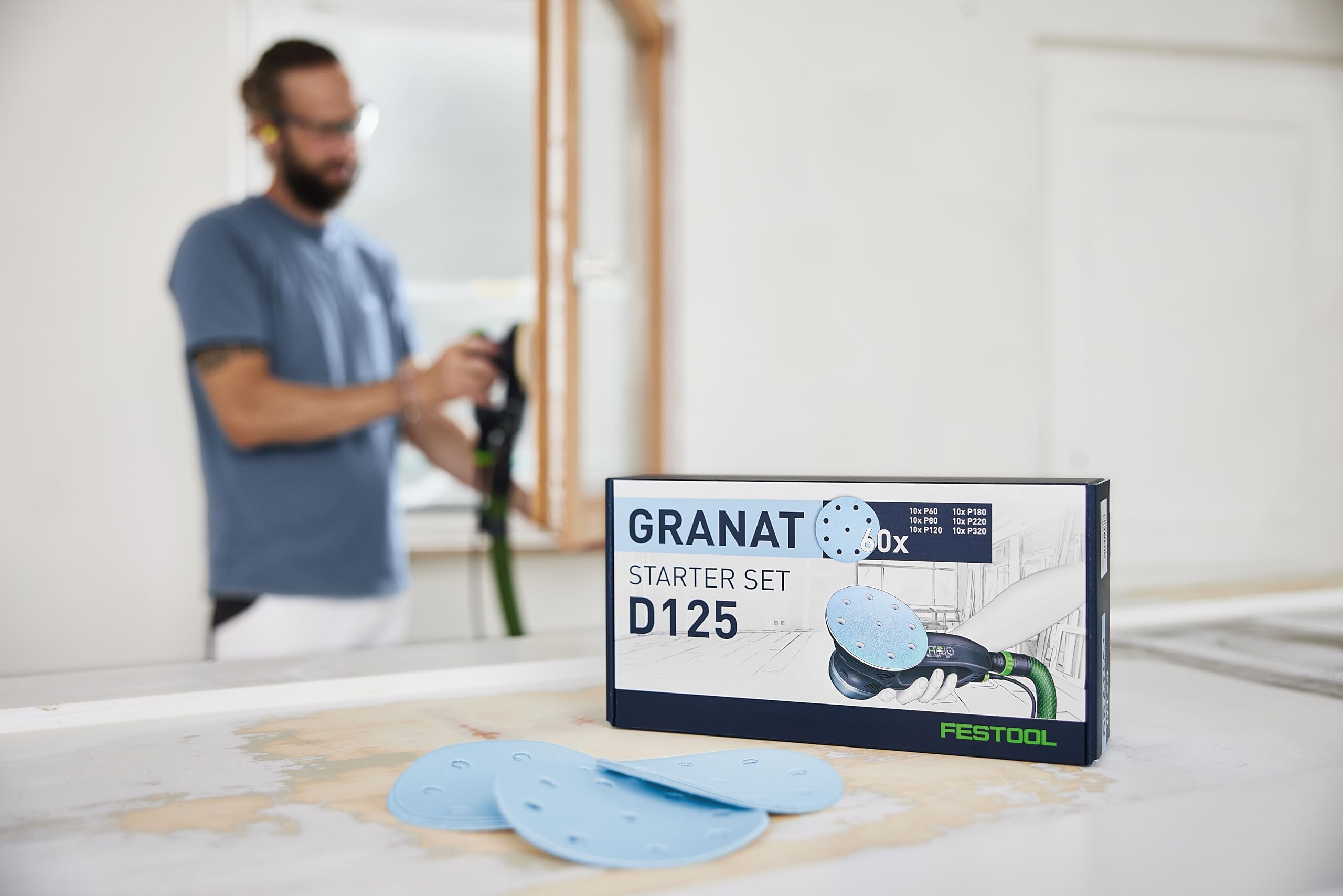 Festool Abrasivos Granate D125 GR-Set