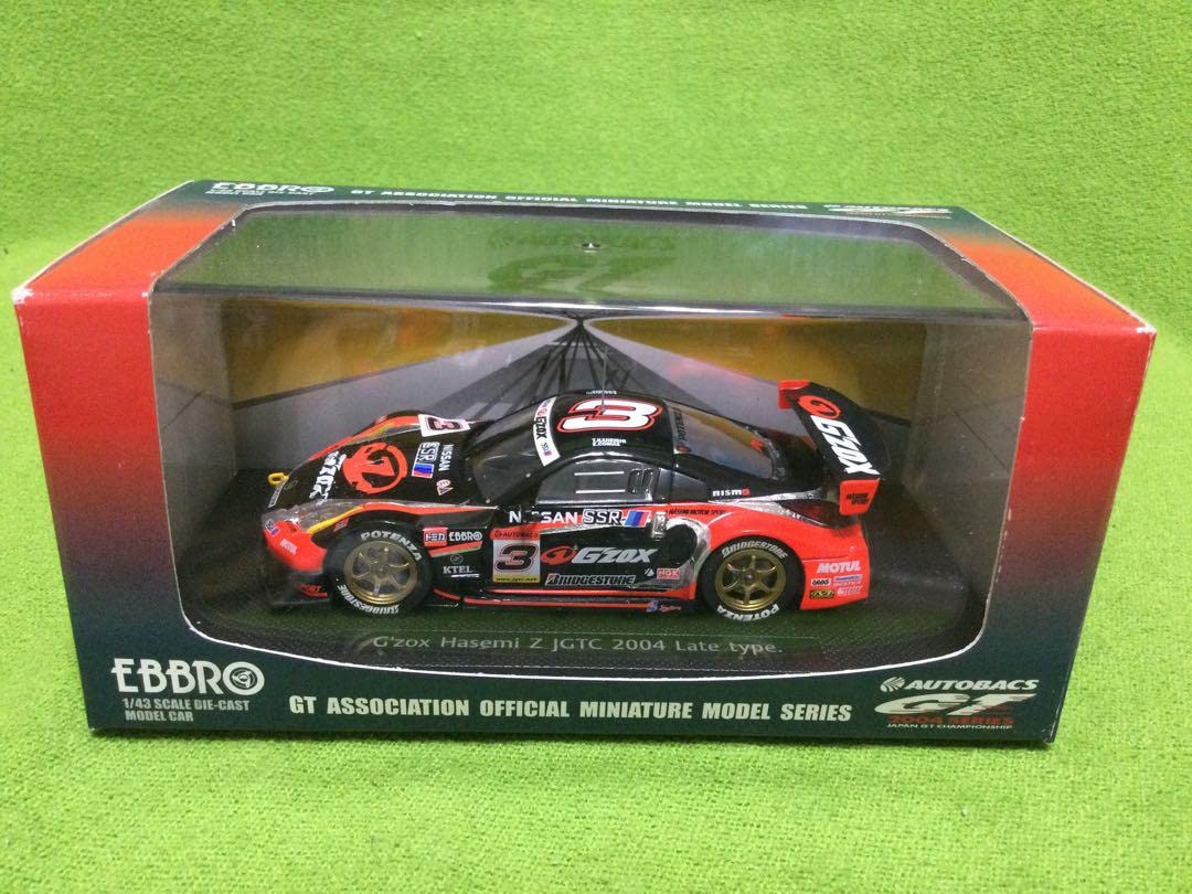 Amazon | エブロ 43614 G'ZOX ハセミ フェアレディZ Late1/43 ミニカー