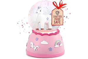 Miniature Unicorn Snow Globe - A Magical Touch for Kids