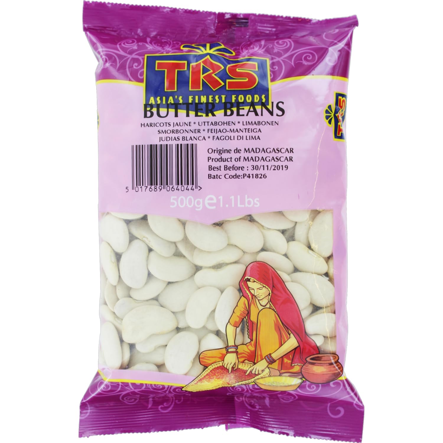 TRS - Haricots de Lima - Multipack (20 X 500 GR)