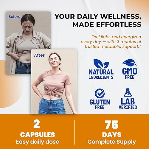 Miniatura 6 de Ultra Burn Prime 1730 mg - 10 en 1 con berberina, canela de Ceilán, L-carnitina, ALA, té verde y gimnasia, apoya el metabolismo, la energía y el