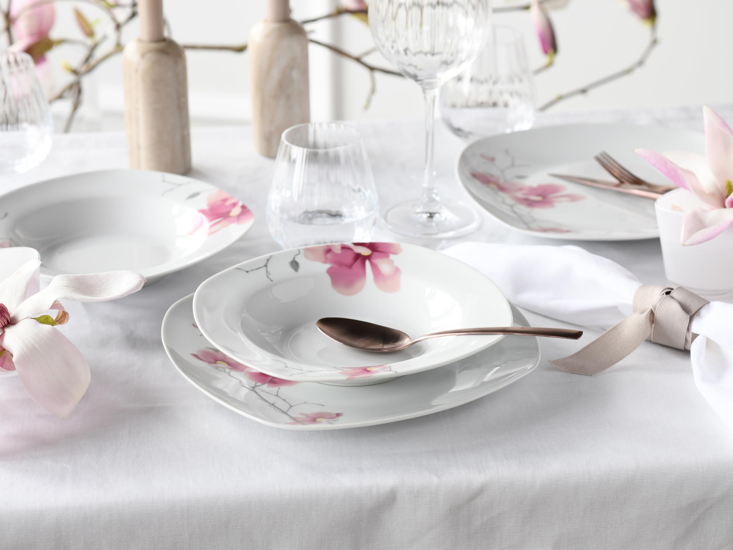 CreaTable 20194" seria Amelie Aiko porcelanowy zestaw zastawy stołowej, wielokolorowe