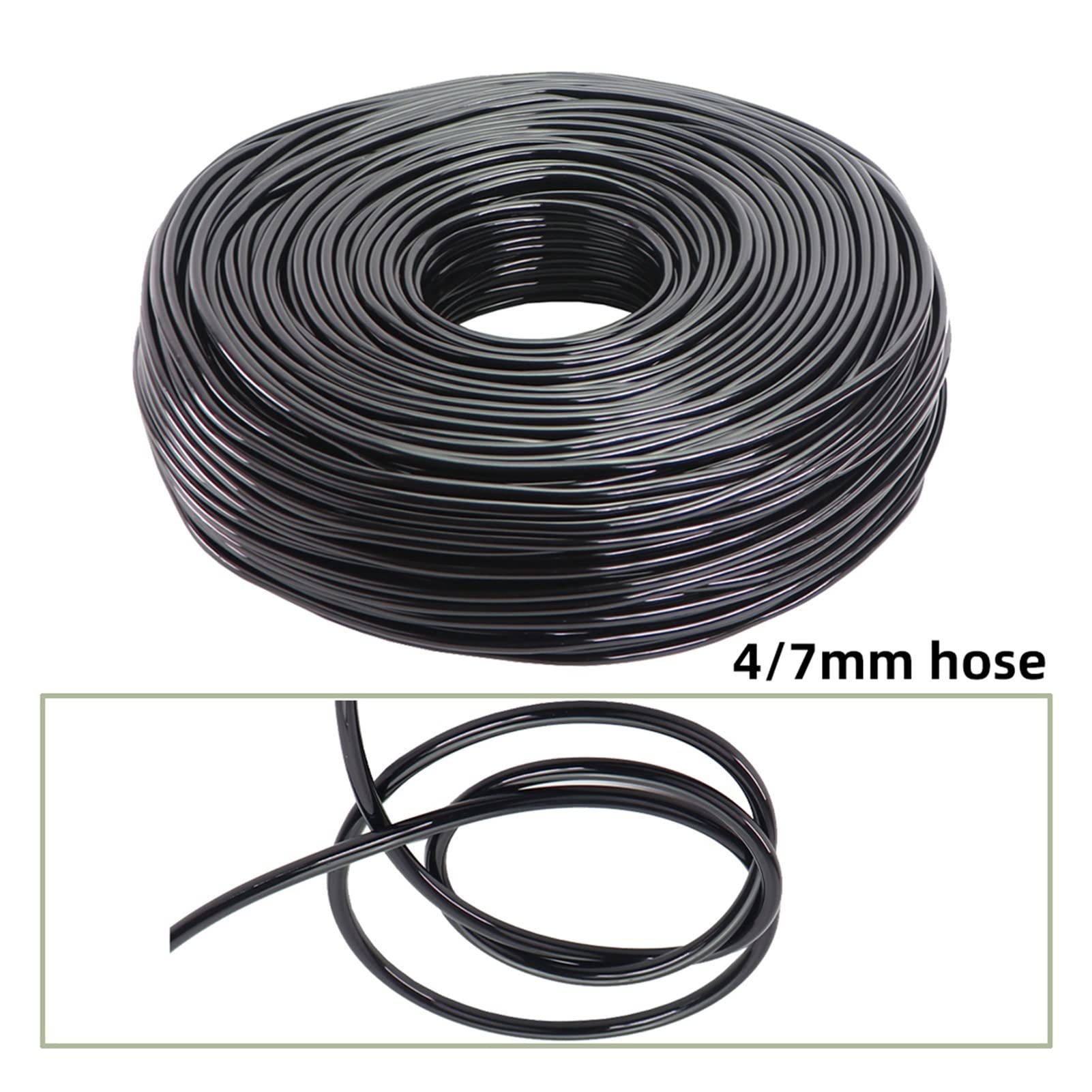Zestaw do nawadniania kropelkowego 10-30 m 8/11 mm do 4/7 mm system nawadniania kropelkowego z szklarnią ogród roślina kwiat regulowany zestaw zraszaczy zestaw do nawadniania mikrokropelkowego (kolor: L)