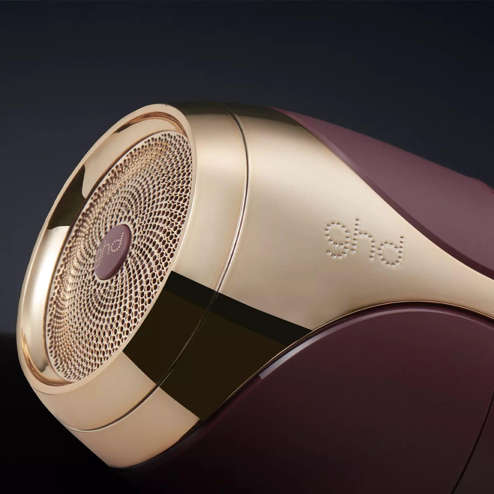 ghd Helios, Asciugacapelli Professionale Ionico Anticrespo, Asciugatura Rapida per Capelli più Lucenti con Motore Brushless, Bassi Livelli di Rumorosità, Design Ergonomico e Leggero