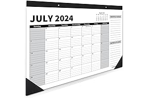 Sproutbrite Desk Calendar 2024-2025: Box Desk Calendar 2024