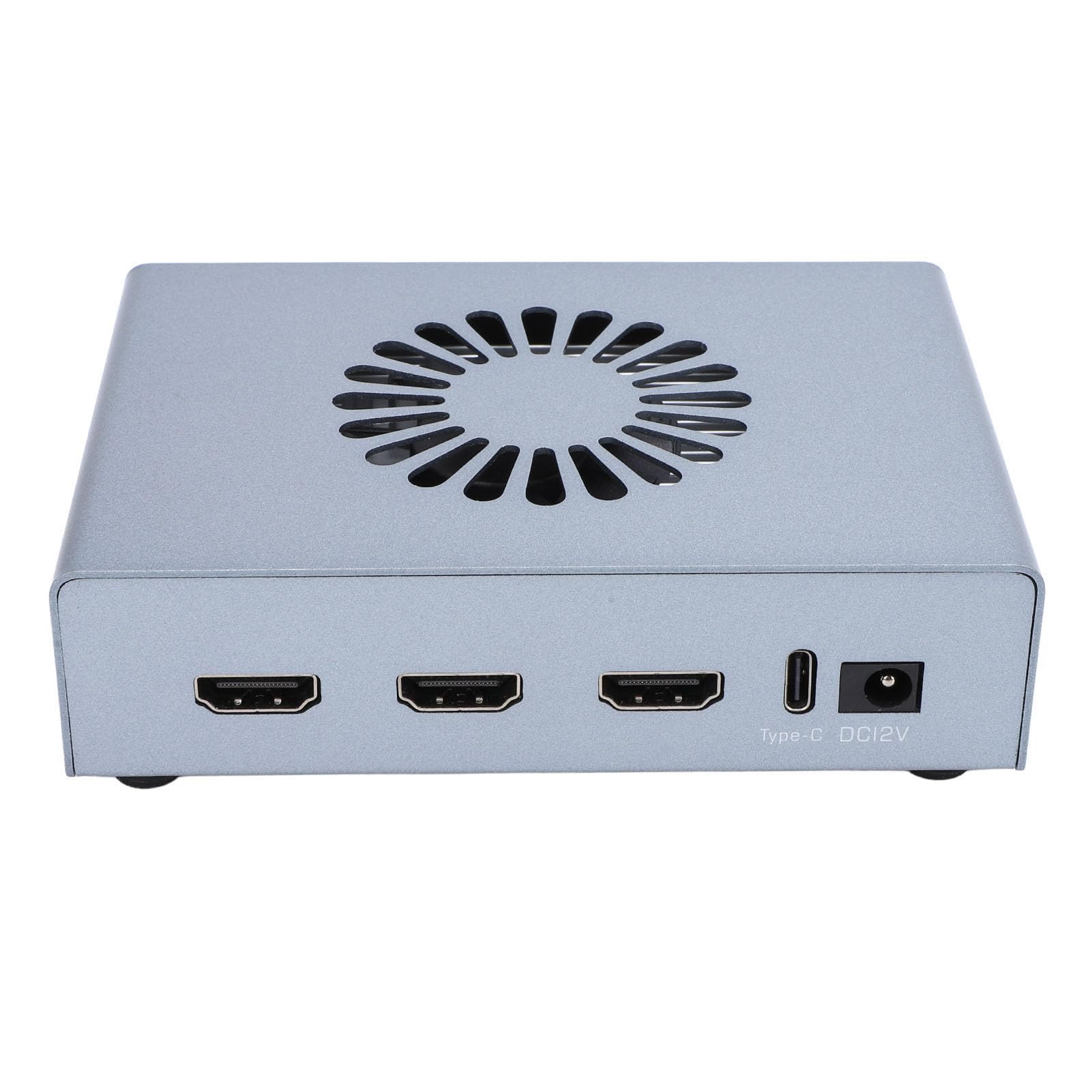 KENANLAN DMA Hardware Adaptive Display Port Fuser Overlay, Sintetizzatore di Interfaccia Multimediale HD, 2K 144Hz per Trading Finanziario, Data Center, Controllo di Emergenza (Spina europea)