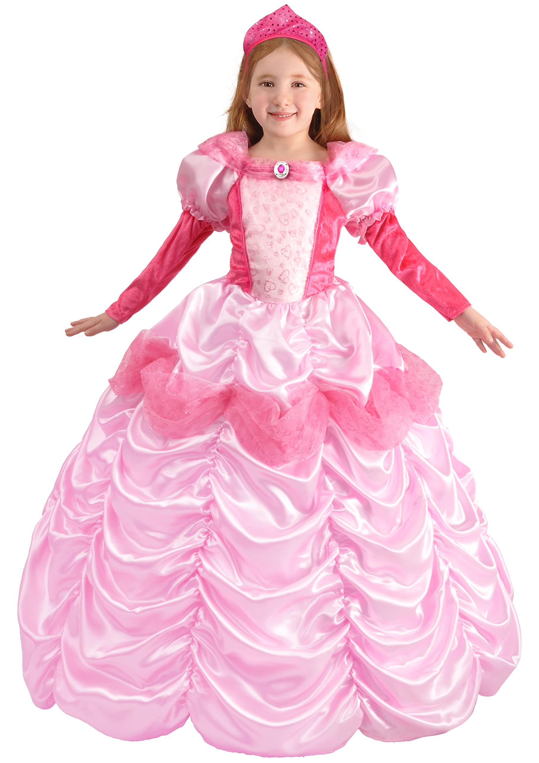 Ciao Princess of Austria Sissi Girl's Fancy Dress Costume (Size 6-8 Years), Pink