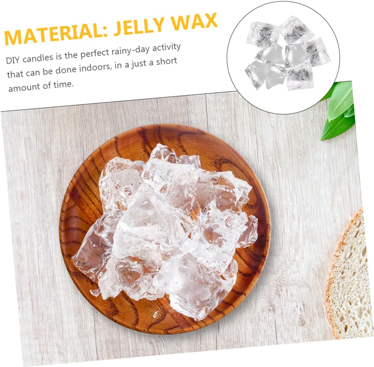 BELLIFFY 1bag Candle Making Solid Wax Natural for Crafting Unique Candles for Parties Birthdays and Special Occasions to Use