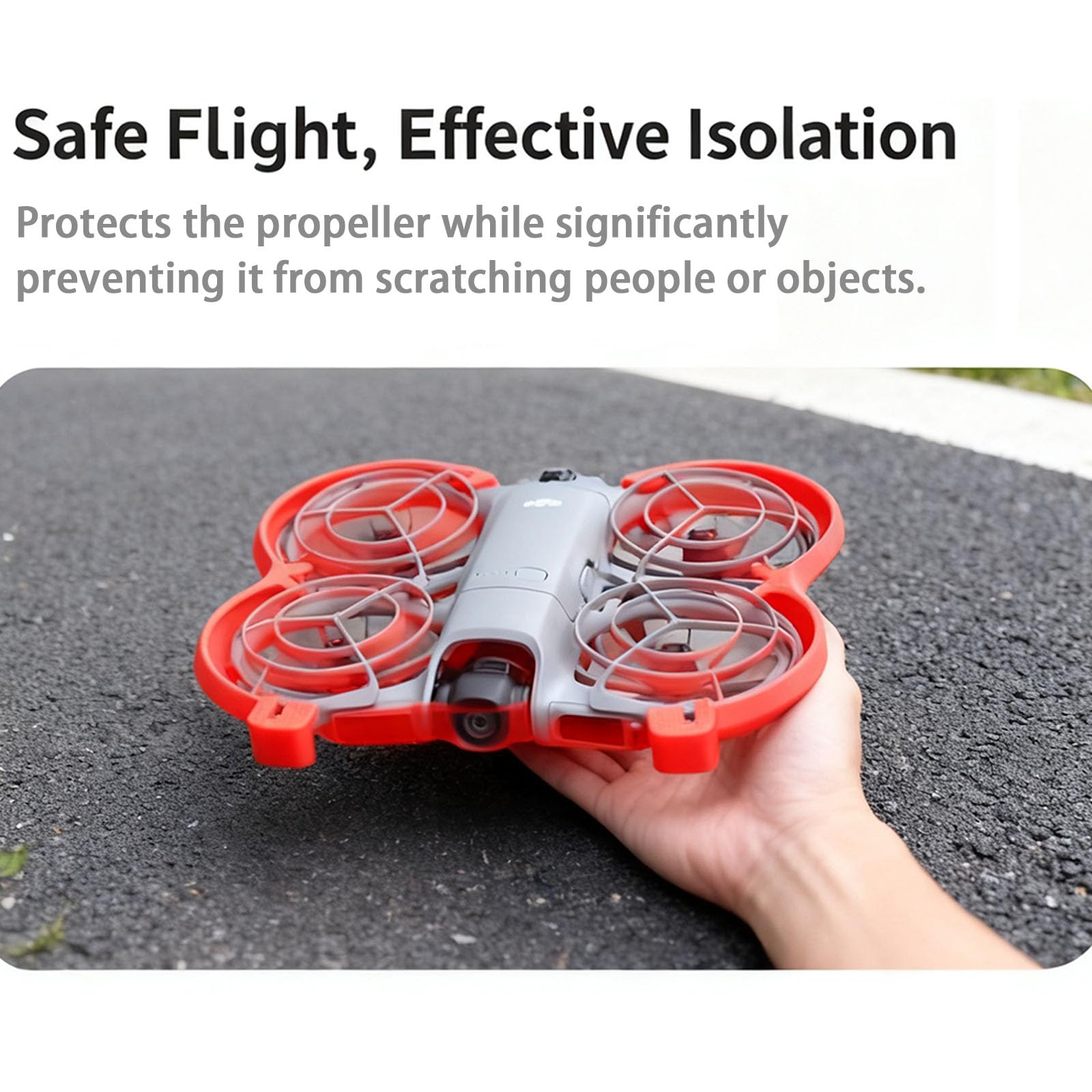 Honbobo 3in1 Schutzhülle Kit für DJI NEO 2, Propeller-Schutz
