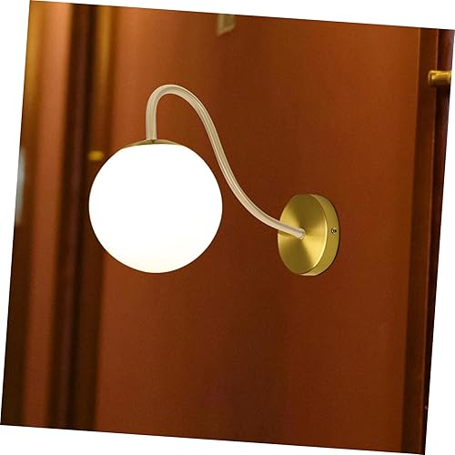 Miniatura 5 de MERRYHAPY Lámpara curvada de metal vástago DIY lámpara Rod para lámpara colgante lámpara de pared brazo Rod reemplazo