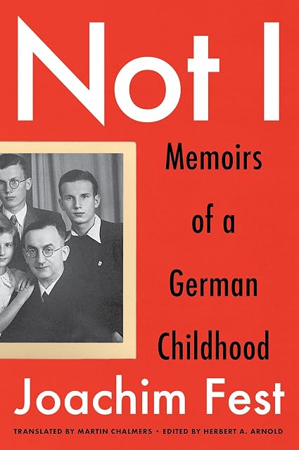 Portada de Not I: Memoirs of a German Childhood