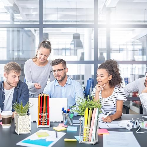 Miniatura 3 de 10 piezas de regalos de agradecimiento a los empleados, cita inspiradora a granel, soporte para lápices para profesores, regalos de agradecimiento