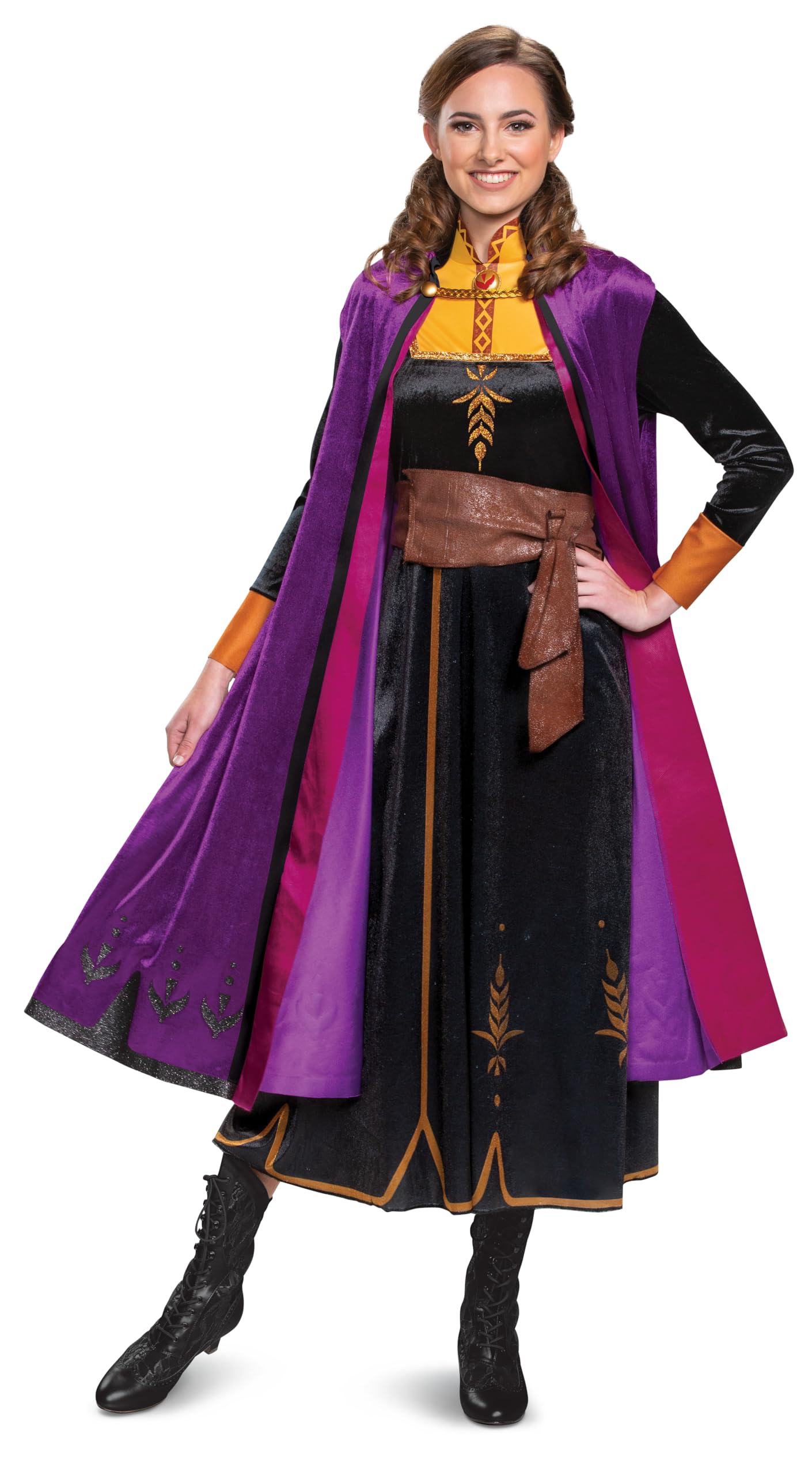 Disney Frozen - Disfraz Adulto - Licencia Oficial Disney - Niñas Talla L (12-14 Años)