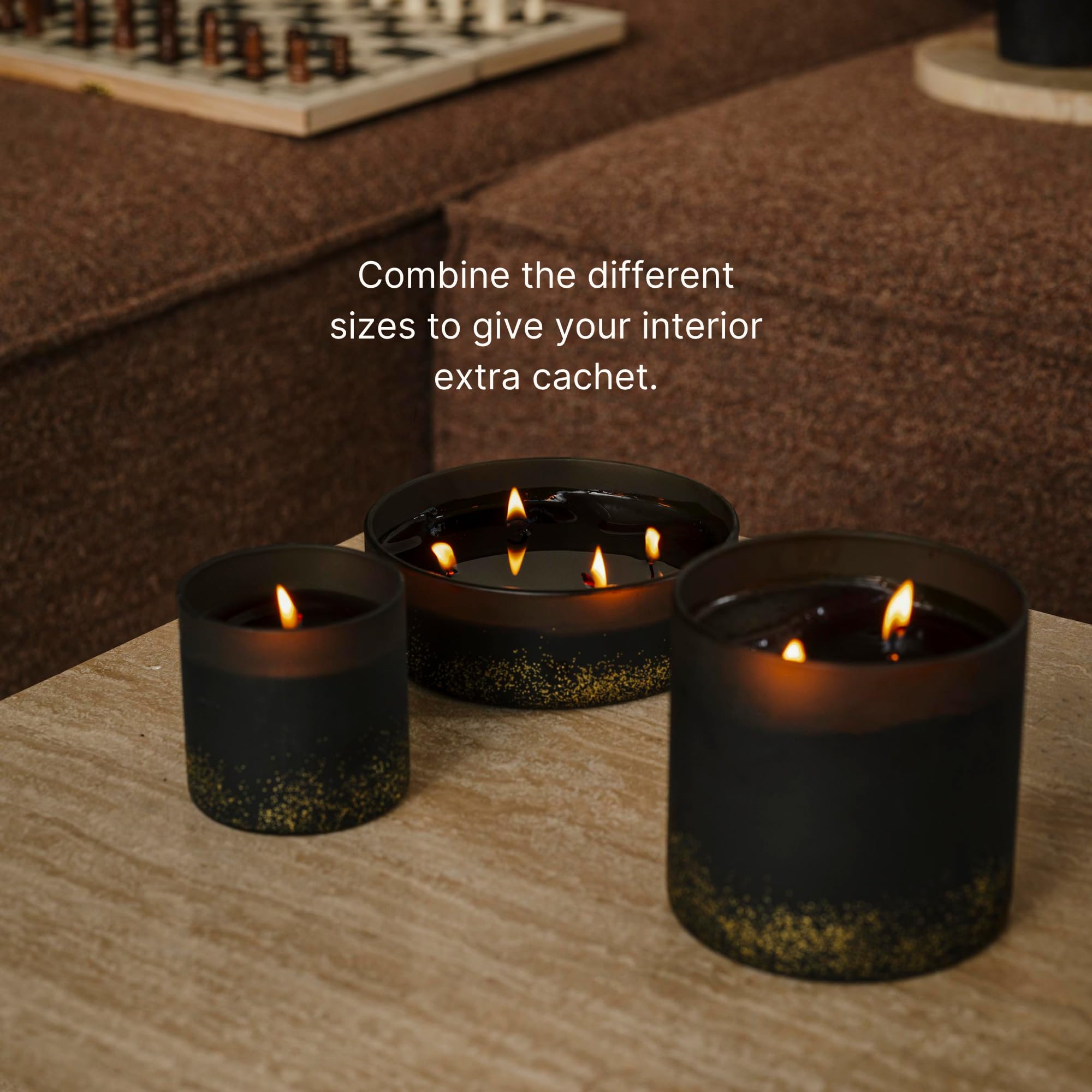 Spaas 6 candele profumate WinterGlow ± 35 ore, neve coccolosa, aghi di pino ed eucalipto