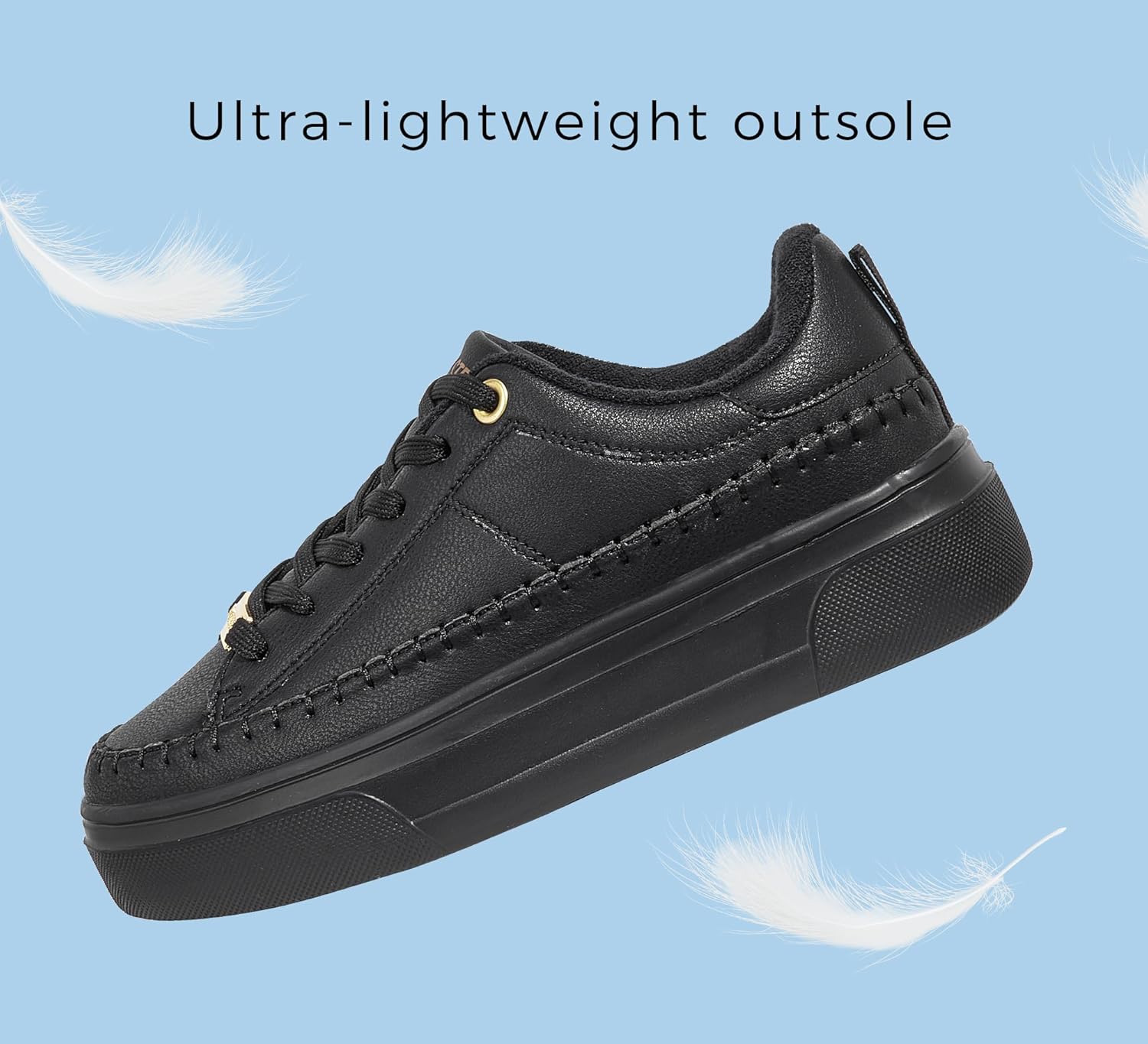 LUCKY STEP Platform Glitter Sneakers for Women Fashion Sparkly Bling Shiny Low Top Tennis Sneakers Faux Leather Casual Walking Shoes - Image 5