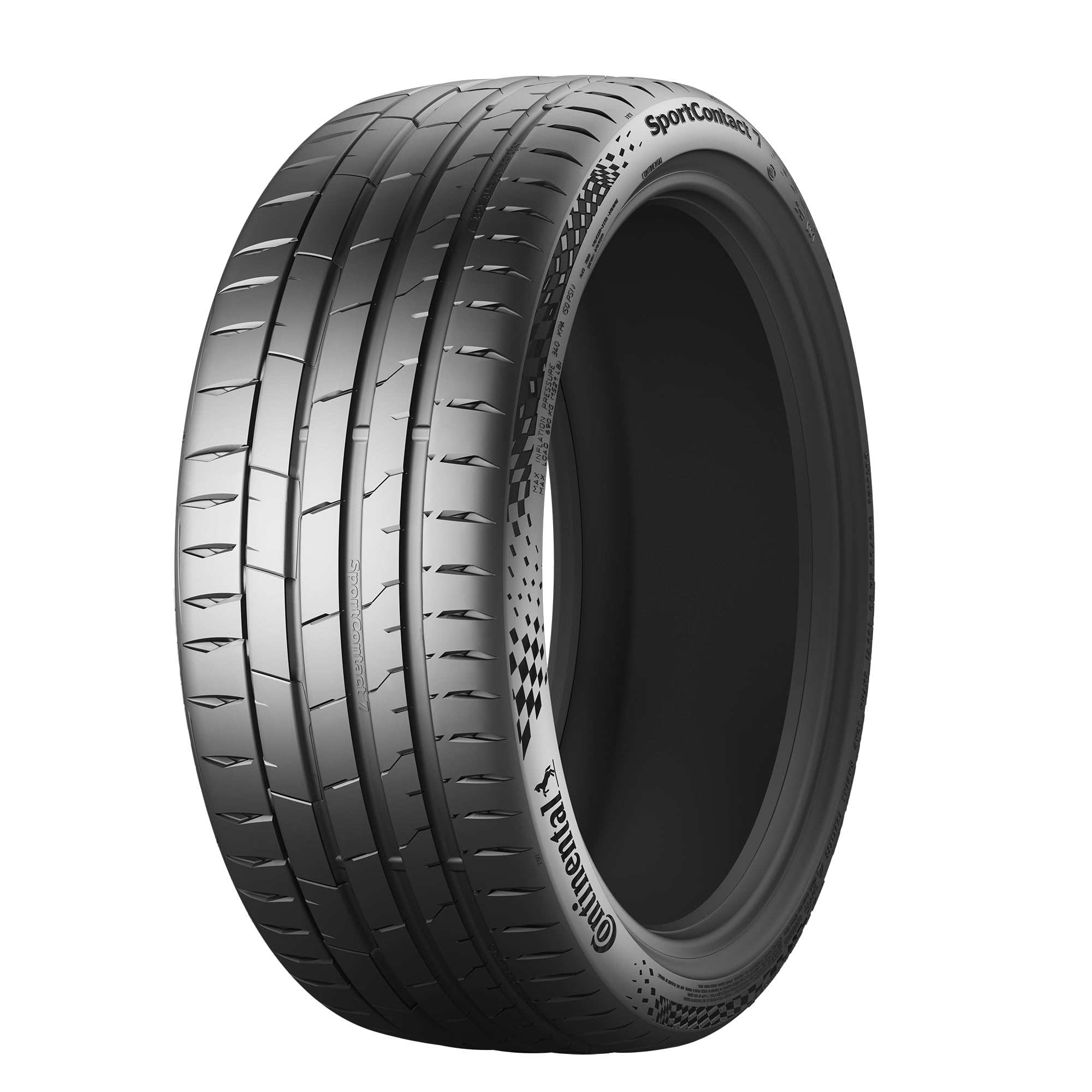 Continental - Sportcontact 7-255/40 R 20-101Y/C/A/73Db - Pneumatici Estivi - 4
