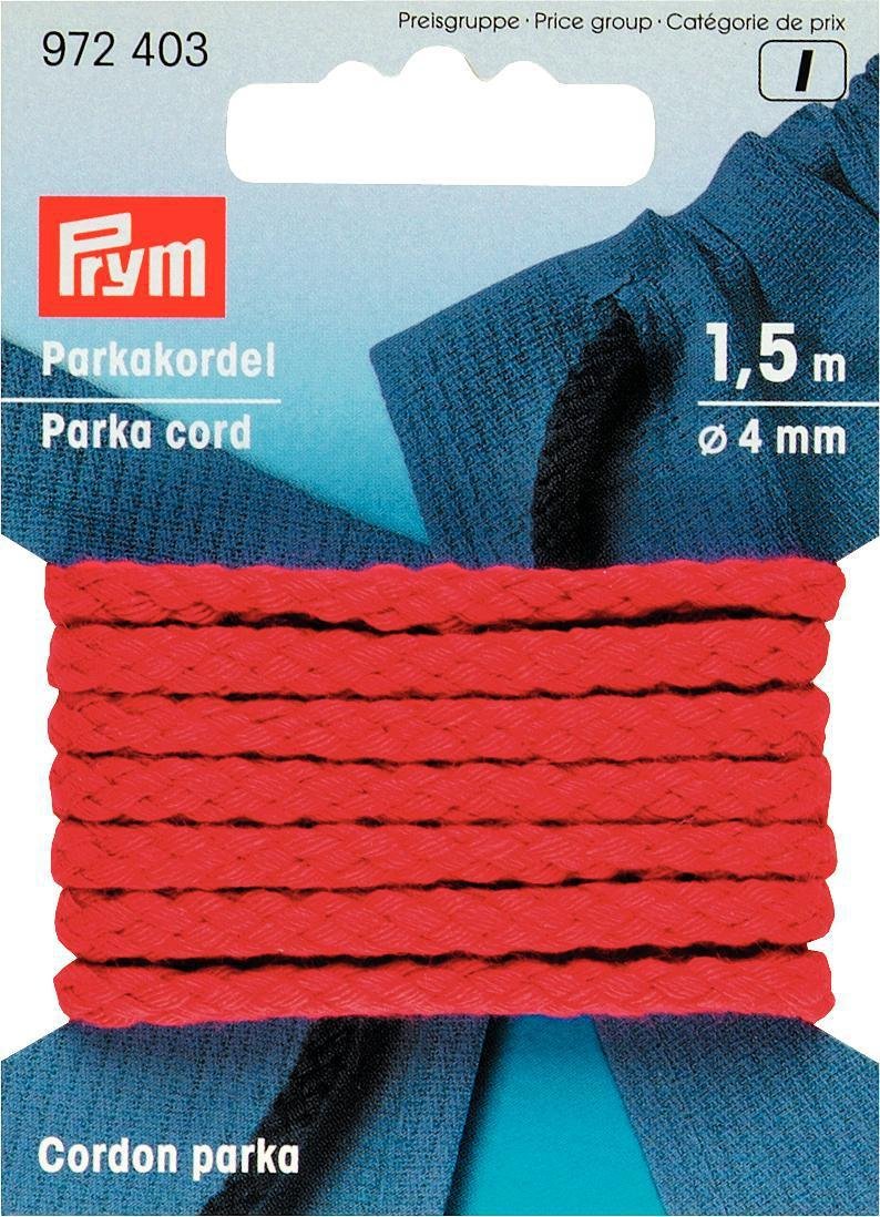 Prym Red Parka Cord