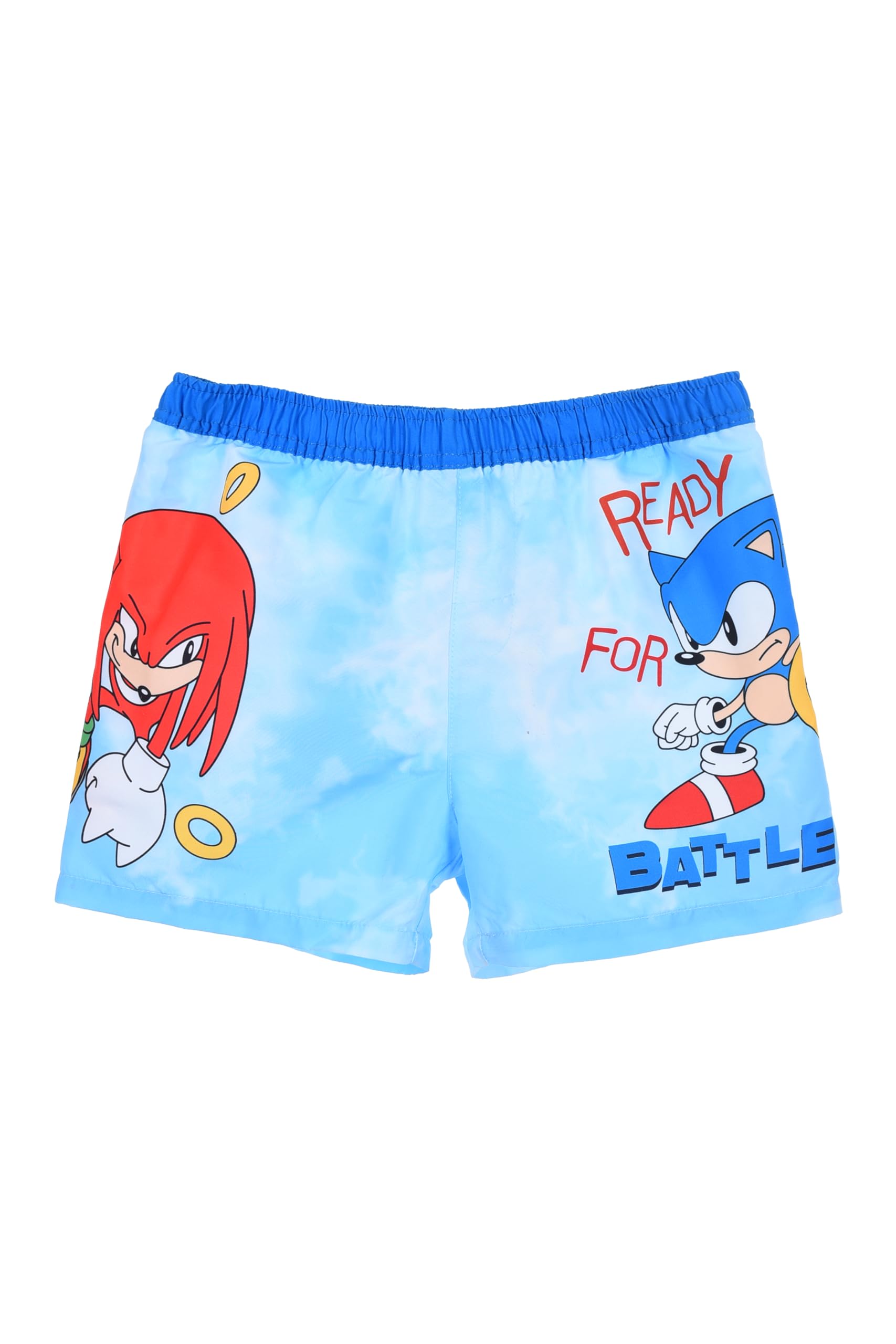 Short de bain Sonic pour garçon de 4 à 10 ans bermuda bleu - 8