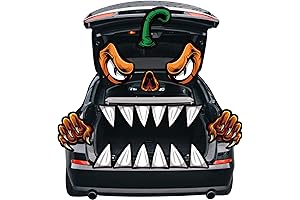 Trunk or Treat Car Decorations Kit: Halloween Monster Pumpkin Bonanza