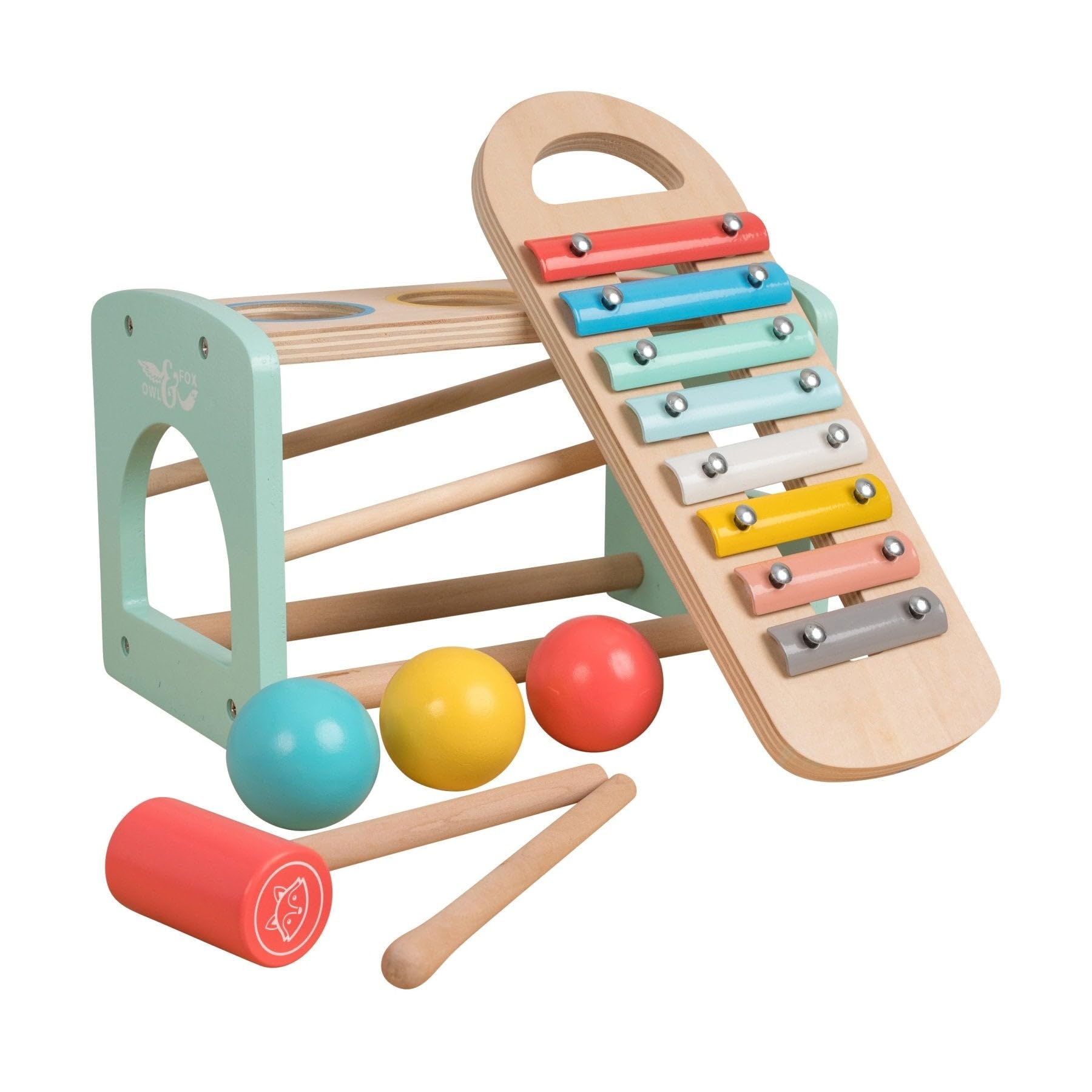 Owl & Fox FSC® wooden xylophone bench