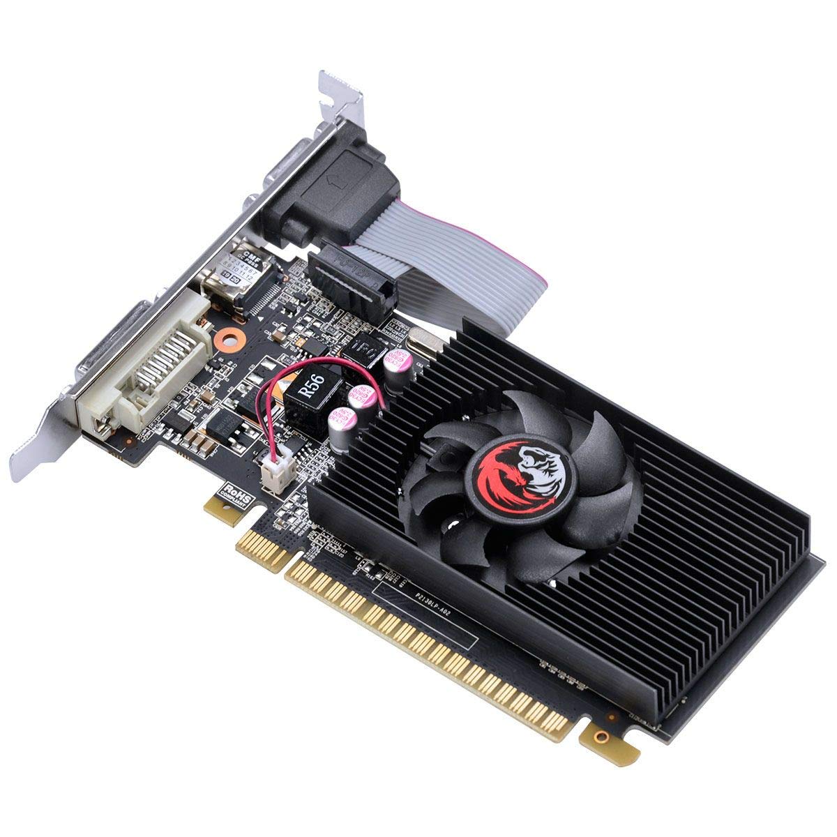PLACA DE VIDEO NVIDIA GEFORCE GT 710 2GB DDR3 64 BITS COM KIT LOW