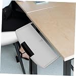 Tirez le plateau de clavier avec un tiroir en plastique coulissant pratique sous le bureau pour le bureau et l'utilisation à domicile